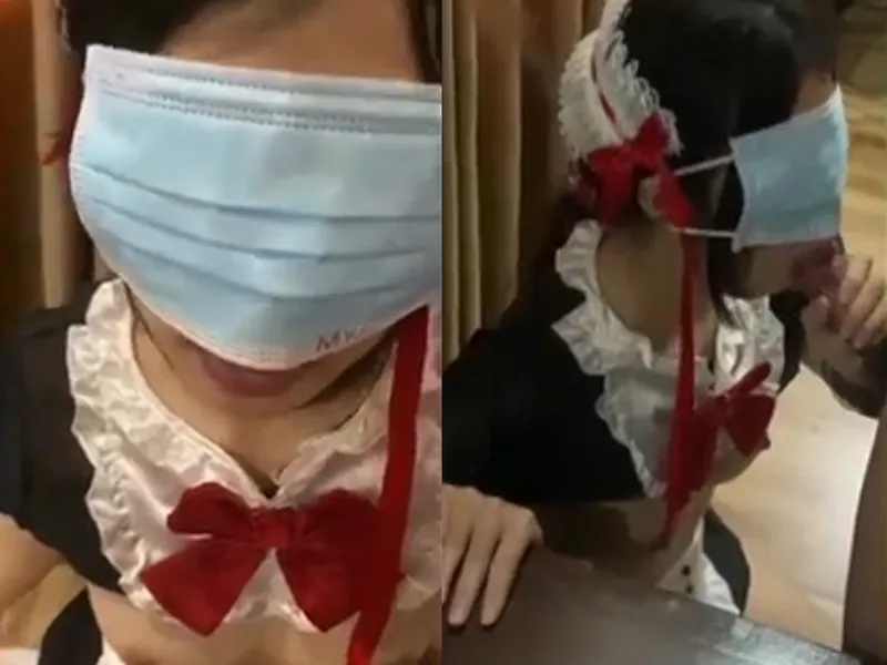 Ghệ việt dâm cosplay nô lệ mút bú con cò điêu luyện